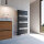 CLARTE sèche serviette radiateur salle de bain Noir 50 x 115 cm