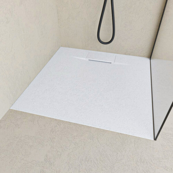 CHARME receveur de douche bac de douche Blanc 90 x 90 cm