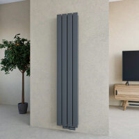 ELEGANCE radiateur eau chaude acier anthracite 31 x 160 cm