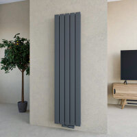 ELEGANCE radiateur eau chaude acier anthracite 39 x 160 cm