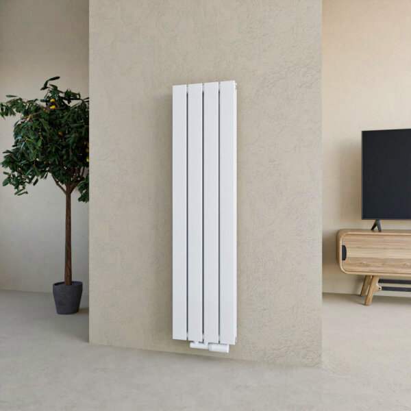 ELEGANCE radiateur eau chaude acier Blanc 31 x 120 cm
