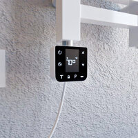 FRAICHE sèche serviette radiateur salle de bain Blanc 20 x 100 cm