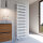 TENDRE sèche serviette électrique radiateur salle de bain électrique Blanc 50 x 156 cm avec résistance standard