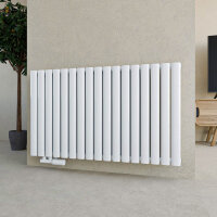 ELITE radiateur eau chaude œil-de-chat Blanc 100 x...