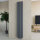 ELEGANCE radiateur eau chaude acier anthracite 31 x 180 cm avec vanne thermostatique